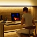 COB LED Strip Light 5V Diode DIY Lamp Tape USB Flexible Ribbon Touch Sensor Control Dimmer Linear Lightings High Density. 