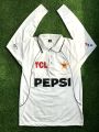 Pakistan Cricket Team Test Kit Full Sleeve White For Men and kid's 2024 jersey & trouser. 