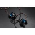 KZ ES3 IEM headphones 2 drivers detachable cable Thai insurance normal version (Clear Blue). 