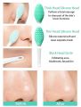 1pc Silicone Lip Scrub Brush Soft Double-sided Exfoliating Lip Brush Cleaning Face Nose Lip Beauty Tool for Men and Women. 
