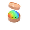 Needoh Rainbow Bun Squishy Toy Slow Rising Stress Relief Cute Simulation Shape Portable Pressure Toy For  Office Relaxation. 