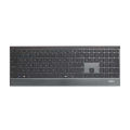 RAPOO E9500G Multi-Media BT 2.4G Wireless Keyboard Ultra-Slim 4.5mm for Laptop Desktop Tablet with 4 Devices Connection. 