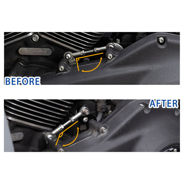 CNC%20Shift%20Neutral%20Gear%20Shift%20Assist%20Gear%20Shift%20Linkage%20Fit%20For%202018-2025%20Harley%20Touring%20For%202018-2025%20Softail%20Black/Red/Silver%20-%20Image%206