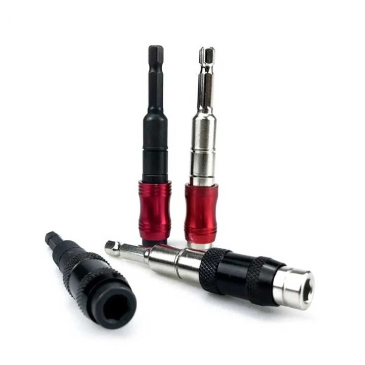 1/4 Inch Hex Magnetic Screw Drill Tip Quick Change Locking Bit Holder ...