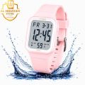 Original LASIKA Digital Watch for Men  LED Sports Watch  Water Resistant Men's Wrist Watch  Square Digital Display  Alarm  Stopwatch  Silicone Strap  For Student & Casual Watch with Box. 