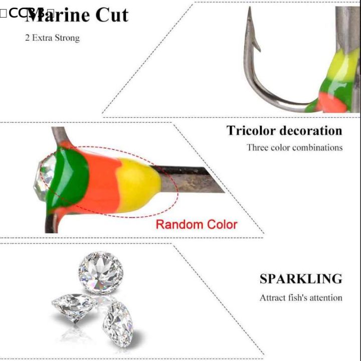 5Pcs%20Fishing%20Hook%20Winter%20Ice%20Fishing%20Hook%20Three-jaw%20Hook%20With%20Rhinestones%20High%20Carbon%20Steel%20Tackle%20Tool%206#%208#%2010#%2012#%E3%80%94CC33%E3%80%95%20-%20Image%204