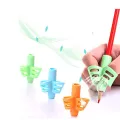 1/3pcs Children Writing Pencil Pan Holder Kids Learning Practise Silicone Pen Aid Grip Posture Correction Device for Students. 