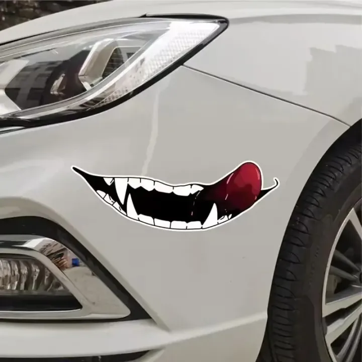 1pc%20Evil%20Teeth%20and%20Tongue%20Motorcycle%20Helmet%20Fuel%20Tank%20Stickers%20Racing%20Body%20Window%20Funny%20Decoration%20Universal%20Vinyl%20Decals%20-%20Image%205