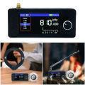 SI4732 Mini Radio 0.5-108mhz LSB USB AM FM All Band Radio Receiver 1.9inch IPS Screen HF SW MW VHF Radio with External Speaker. 