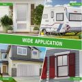Extra Long 500cm Double-Sided Reflective Aluminum Foil Insulation Roll Heat Shield Ideal for Windows RVs Garage Doors Room Roof.