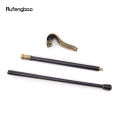 Bronze Luxury Snake Handle Fashion Walking Stick for Party Decorative Walking Cane Elegant Crosier Knob Walking Stick 93cm. 