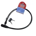Bicycle Safety Lock Universal Anti-Theft Bicycle Lock Bicycle Motorcycle Wire Lock Safety Cable 2 Keys. 