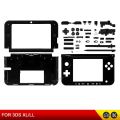 Replacement Top & Middle Frame Cover Shell ABXY Full Set Black Buttons with Pen For 3DS XL LL Game Console Accessories.