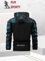 Men's Outdoor Casual Jacket Fashionable Printed Style.