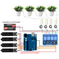 DIY Automatic Irrigation System Self Watering DIY Kit Garden Greenhouse Flower Water Pump Soil Moisture Sensor Relay Module. 