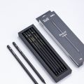 Black Wood Graphite Pencil Set HB 2B Black Lead Office Writing Pencil 10pcs Pack Stationery.