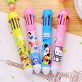 HOTTEST SALE 10 in 1 cute ball pen ten colour pen /doorgift/free gift Pencil Penulis Color Pen. 