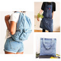 145cm Cotton Denim Fabric Blue Washed Micro Elastic Breathable per Yard for Shirt Apparel Bags Cushion Quilting Sewing Supplies.