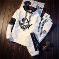 Evil Smile Printed Hoodie 2026 Trendy Mens Sweatshirt Jogger Set Winter Autumn Casual Sportswear Urban Streetwear Hooded Outfit. 