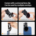 Cellphone Filter 52mm Holder CPL GND Starlight Close Up Macro Range+4 White Soft Black Soft ND8 Clip Smart iPhone Lens. 