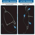 2PCS God Hook Automatic Fishing Device - Trigger Spring Hook Setter for Freshwater and Saltwater Fishing - Effortlessly Set Hook. 