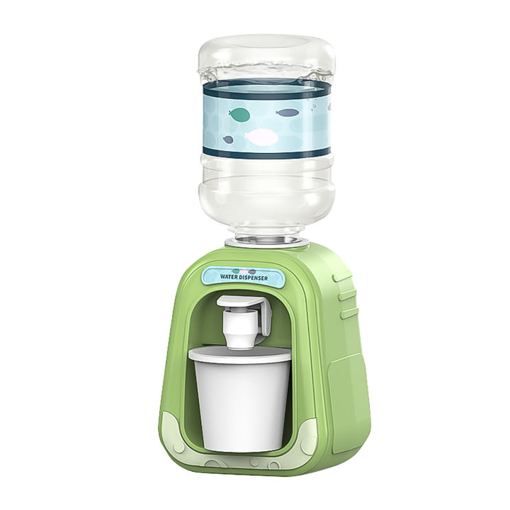 1pcs Mini Water Dispenser For Children Gift Cute Water Juice Milk Drinking Fountain Simulation Device Kitchen Toy For Kids Kitch