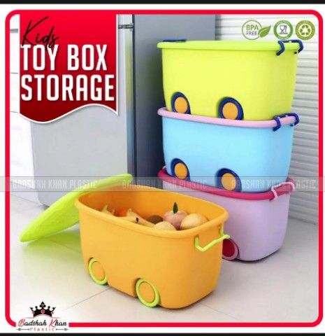 ( pack of 2 ) Multi-Purpose Plastic Extra Large Storage Container Box