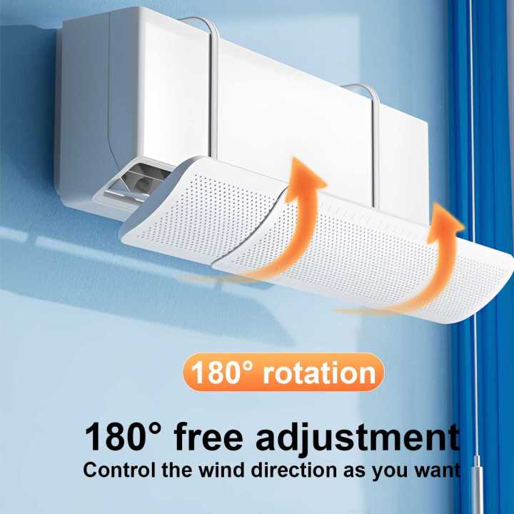 Wall-Mounted%20Air%20Outlet%20Baffle%20Anti-Direct%20Blowing%20Wind%20Deflector%20Hanging%20Conditioning%20Guide%20Cover%20Universal%20Windproof%20-%20Image%203