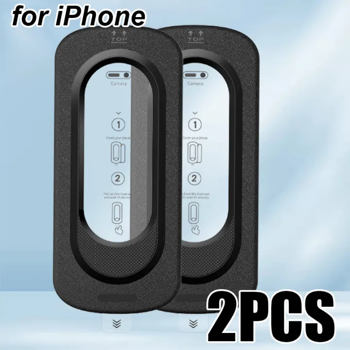 Screen%20Protector%20For%20iPhone%2016%20Pro%20Max%2015%2014%2013%2012%202Pcs%20Tempered%20Glass%20Full%20Coverage%20Anti-Fingerprint%20One%20Click%20Installation%20-%20Image%202
