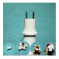 Light Socket to Plug Adapter E27/E26 Light Bulb Socket Adapter to Holder Light Socket Base E27 To EU Holder Plug Screw To Switch Holder Bulb E27 Converter To EU. 