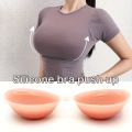 Women's Wireless Push-Up Bra Set, Full Coverage Silicone Underwear, Self-Adhesive Nipple Covers, Hand Wash Only, No Print Design. 