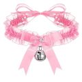 Lace Aesthetic Necklace Bow Knot Bell Choker Necklace Women's Cute Collar Gothic Simple  Lovely Pendant Fashion Jewelry. 