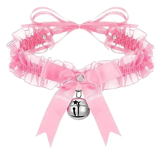 Lace%20Aesthetic%20Necklace%20Bow%20Knot%20Bell%20Choker%20Necklace%20Women's%20Cute%20Collar%20Gothic%20Simple%20%20Lovely%20Pendant%20Fashion%20Jewelry%20-%20Image%207