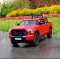 1/24 Tundra Alloy Pickup Car Model Diecast & Toy Metal Off-Road Vehicles Car Model Sound and Light Collection. 