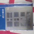Kocu multiple objective BGA Rebeling Stencil 0.3/0.35/0.4/Parallel/45 degree hole 0.5mm direct heat template Solder Rework Net. 