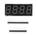 HT16K33 LED Display Module for Arduino 4 Digit 7 Segment 0.56 inch Time Clock Indicator Tube Module Red Blue Green Yellow White. 