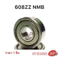 NMB quality ball bearings 608zz 608-zz miniature deep groove ball bearings 608 ZZ 8x22x7mm China factory with Singapore NMB-MINE. 