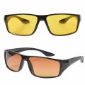 Car Night Vision Goggles Anti-Glare Sunglasses UV Protection Eyewear Enhanced Light Motorcycle Driving Glasses Car Accessries.