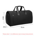 Convertible Garment Bags for Travel Large Capacity Duffel Bag with Shoe Pouch Weekend Business Trip Luggage Carry On Tote XM130. 