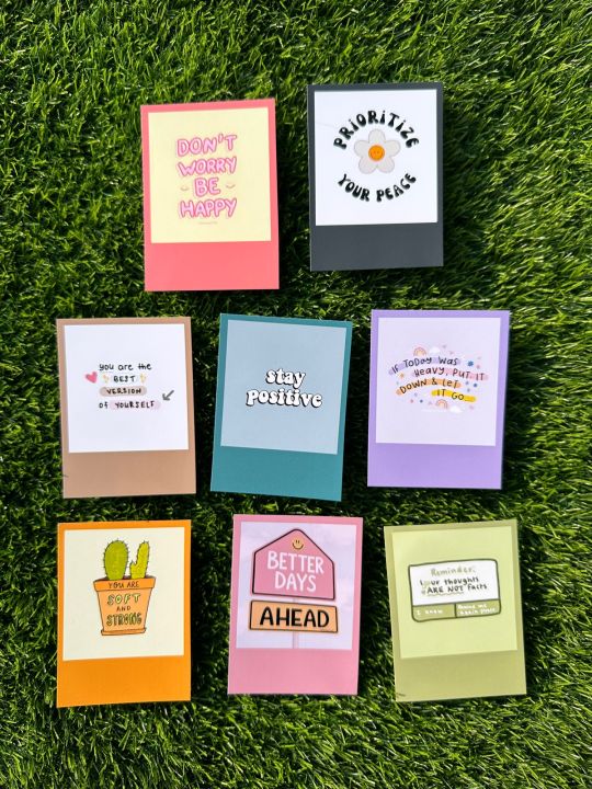 Aesthetic Inspiration Quotes Polaroids - Quotes Photo cards