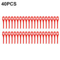 40Pc Plastic Blades Replacement For Parkside PRTA-20-LiA1 LIDL-IAN 311046 Garden Lawn Garden Lace Mower Grass Gardening Toolpart. 
