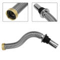 40Cm 60Cm Stainless Steel Kitchen bathroom Sink Siphon Waste Drain Flexible Pipe Hose Home Retractable Drainage Tube. 