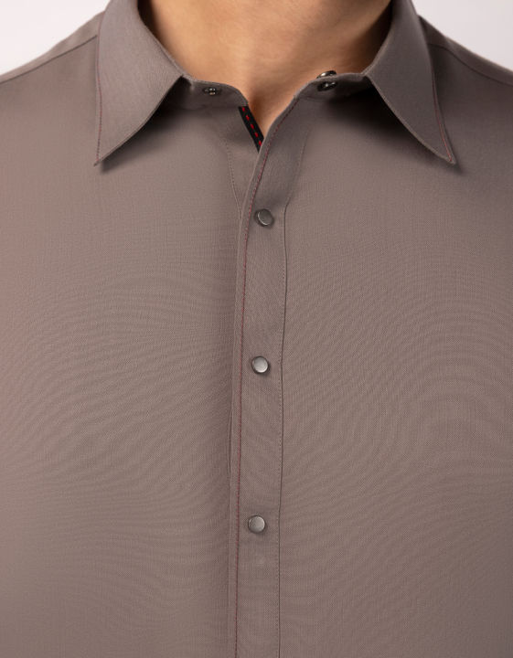 Junaid Jamshed Sticthed LIGHT BROWN CASUAL KAMEEZ SHALWAR For Men And Boys -Collection:2026- Designcode: JJKS-A-33831/S26/JJ10433-CL