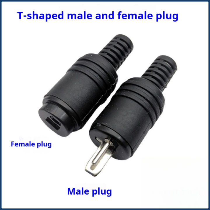 2 pin Black DIN Plug Speaker and HiFi Connector Screw Terminals ...