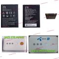 Jazz ZTE MF937 Li-ion Battery 2000mAh Li3820T43P4h735550 Battery for jazz ZTE. 