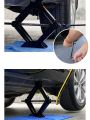 Car Labor-saving Jack Ratchet Wrench Scissor Jack Garage Tire Wheel Lug Wrench Handle Labor-saving Wrench Car Repair Tool. 