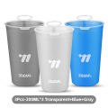 WEST BIKING Soft Water Bottle 200ml Outdoor Sports Foldable Drink Cup Portable Hiking Climbing Camping Kettle BPA-Free -20℃-50℃. 