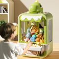 Dinosaur Claw Machine Toys Electronic Arcade Game Adjustable Catch Doll Machine Music Mini Vending Birthday  For Kids. 