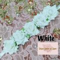 Rose Gajra for Hair Buns - Elegant Hair Accessory, 1 Piece.
