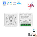 SIXWGH MiNi WiFi Smart Switch Cozylife App Remote Control Timer Home Improvement 2 Way Relay Work with  Home Aleax. 